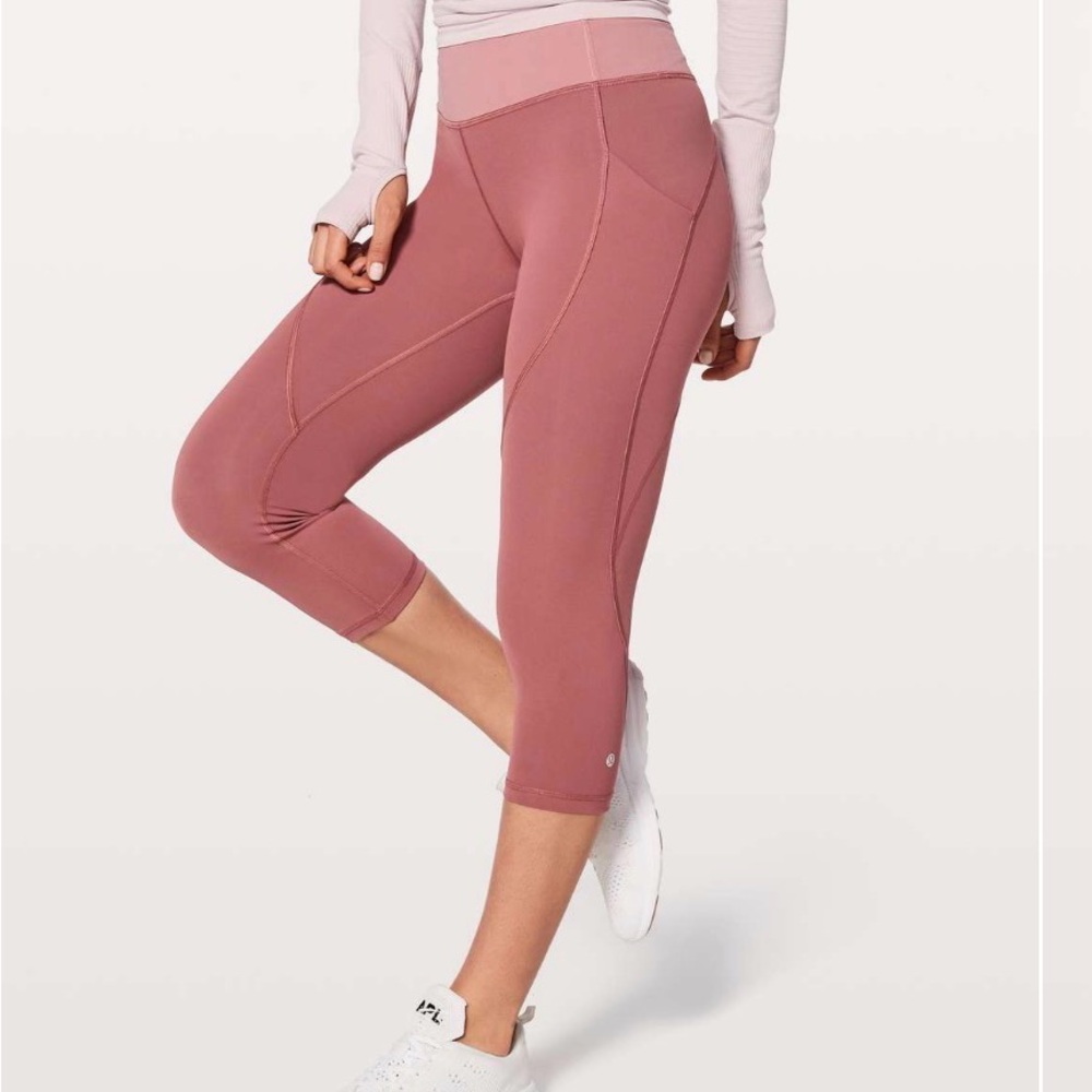 Lululemon Quick Feet Crop 19"